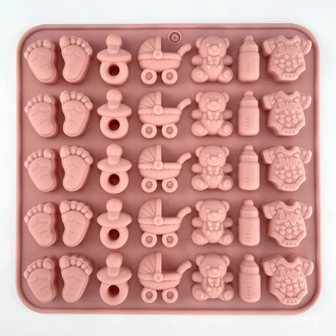 Baby Silicone Mould — Decorative Wax Melts & Embeds