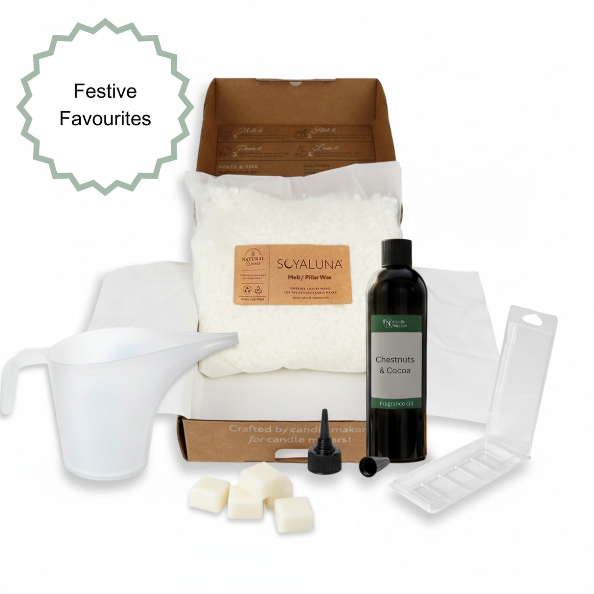Melt Making Kit - Chestnuts & Cocoa