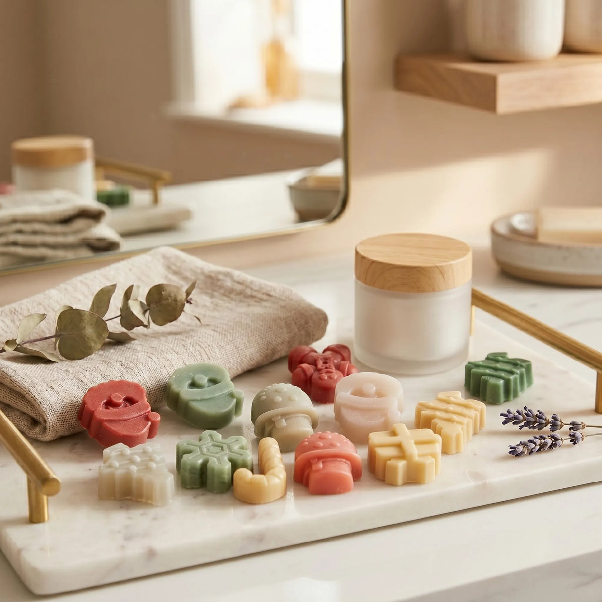 Christmas Silicone Mould — 14‑Cavity Festive Icons