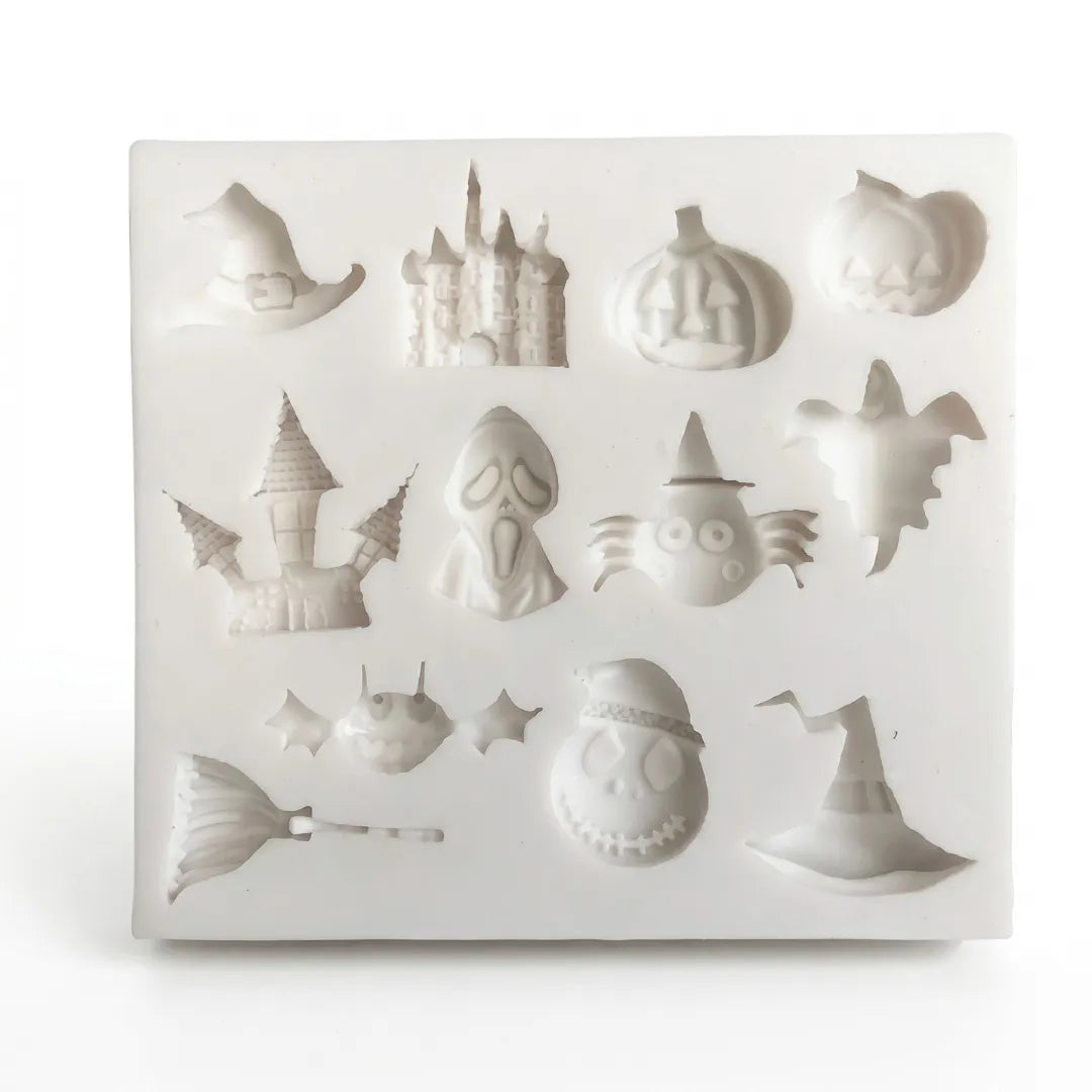 Halloween Silicone Mould — Assorted Spooky Shapes