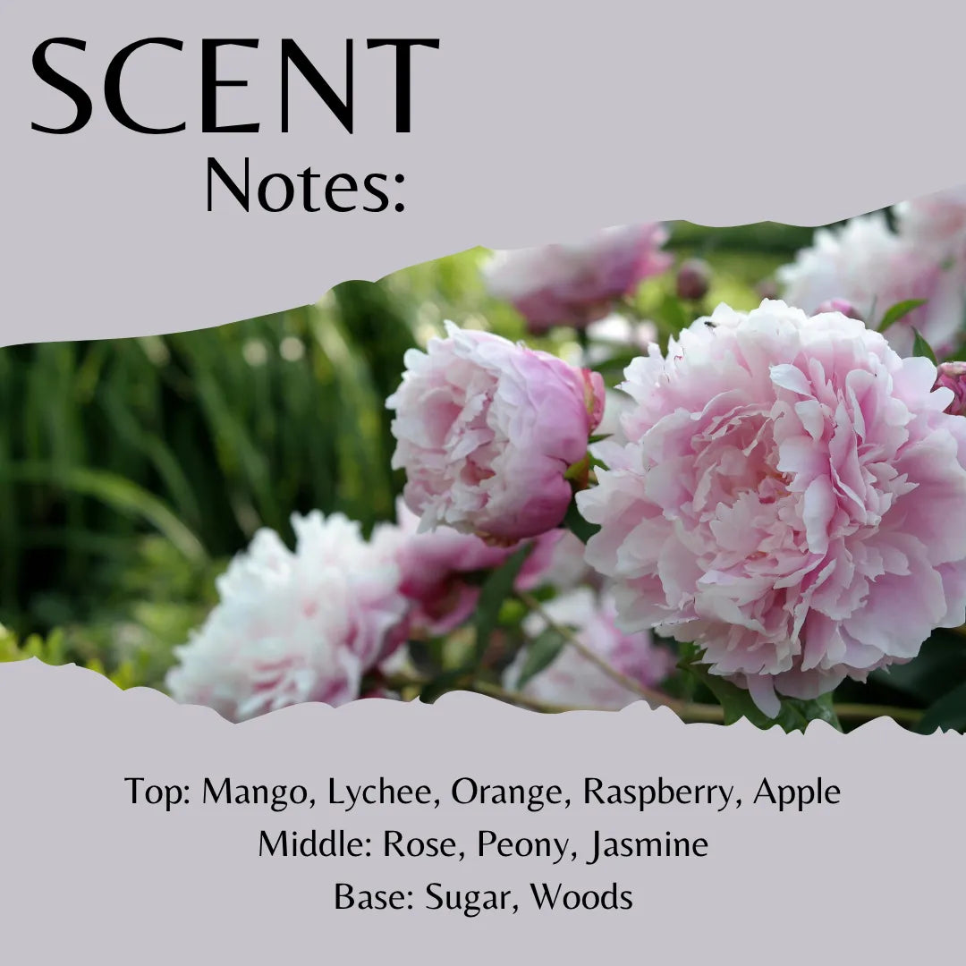 Lychee Peony Wax Melt Sample