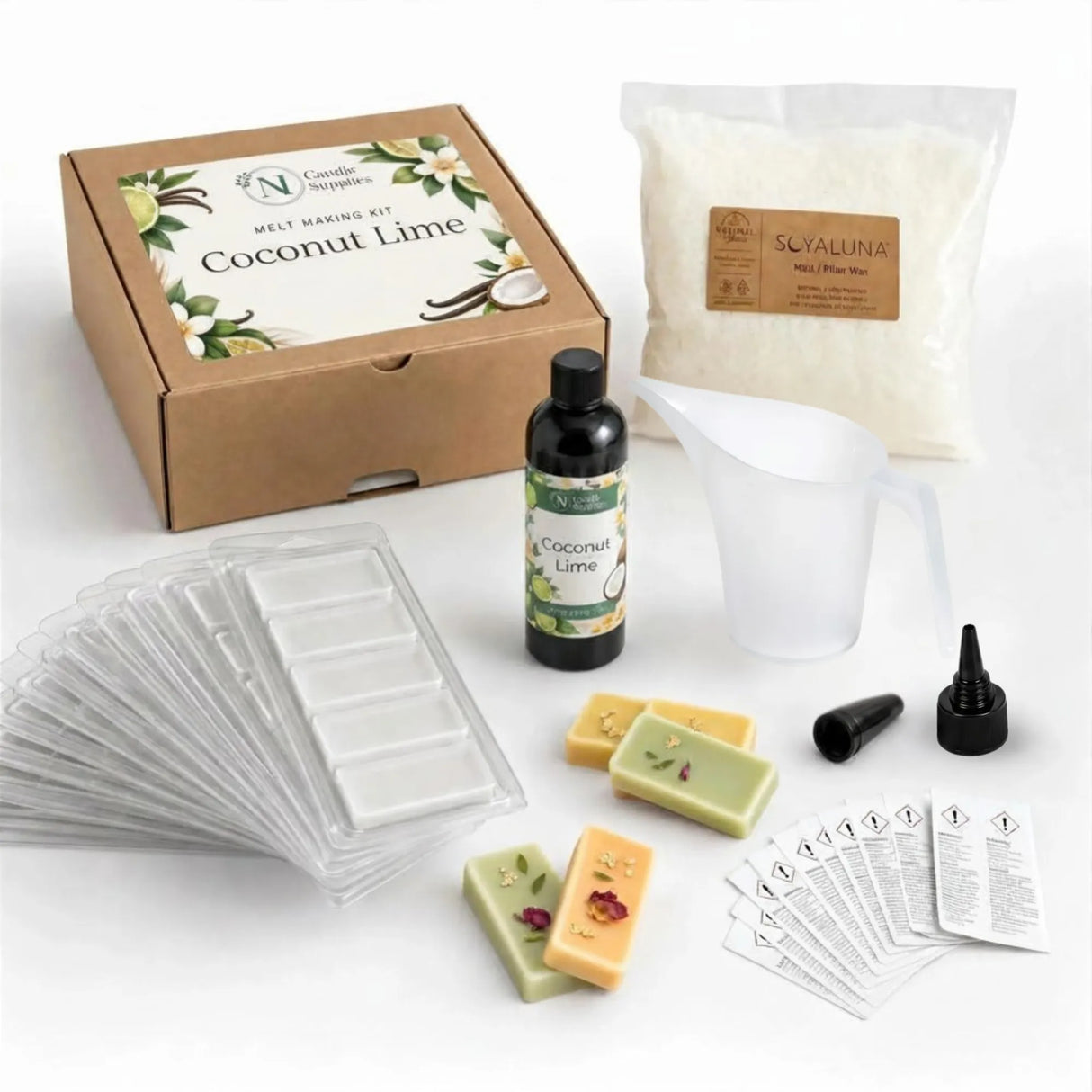 Melt Making Kit - Coconut Lime