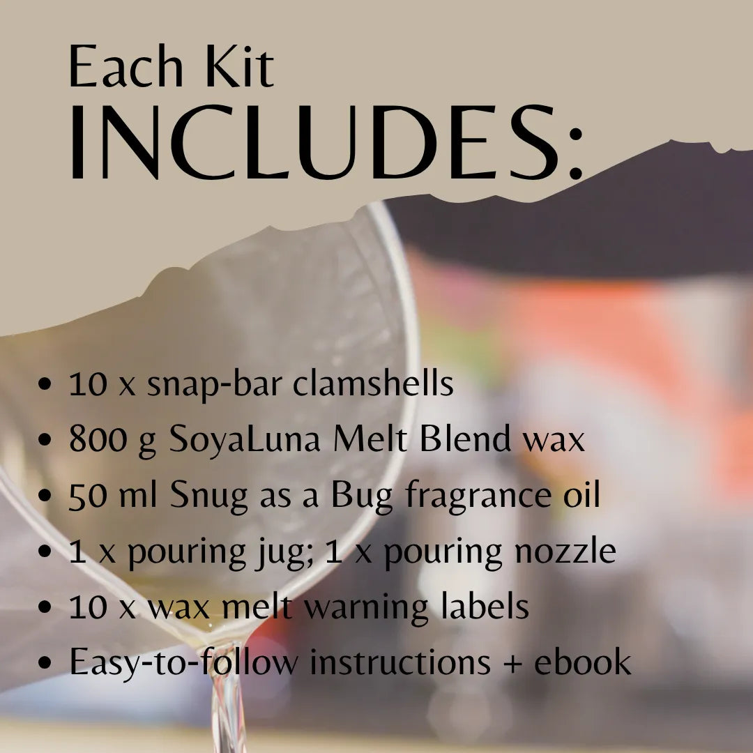 Melt Making Kit - Snug as a Bug
