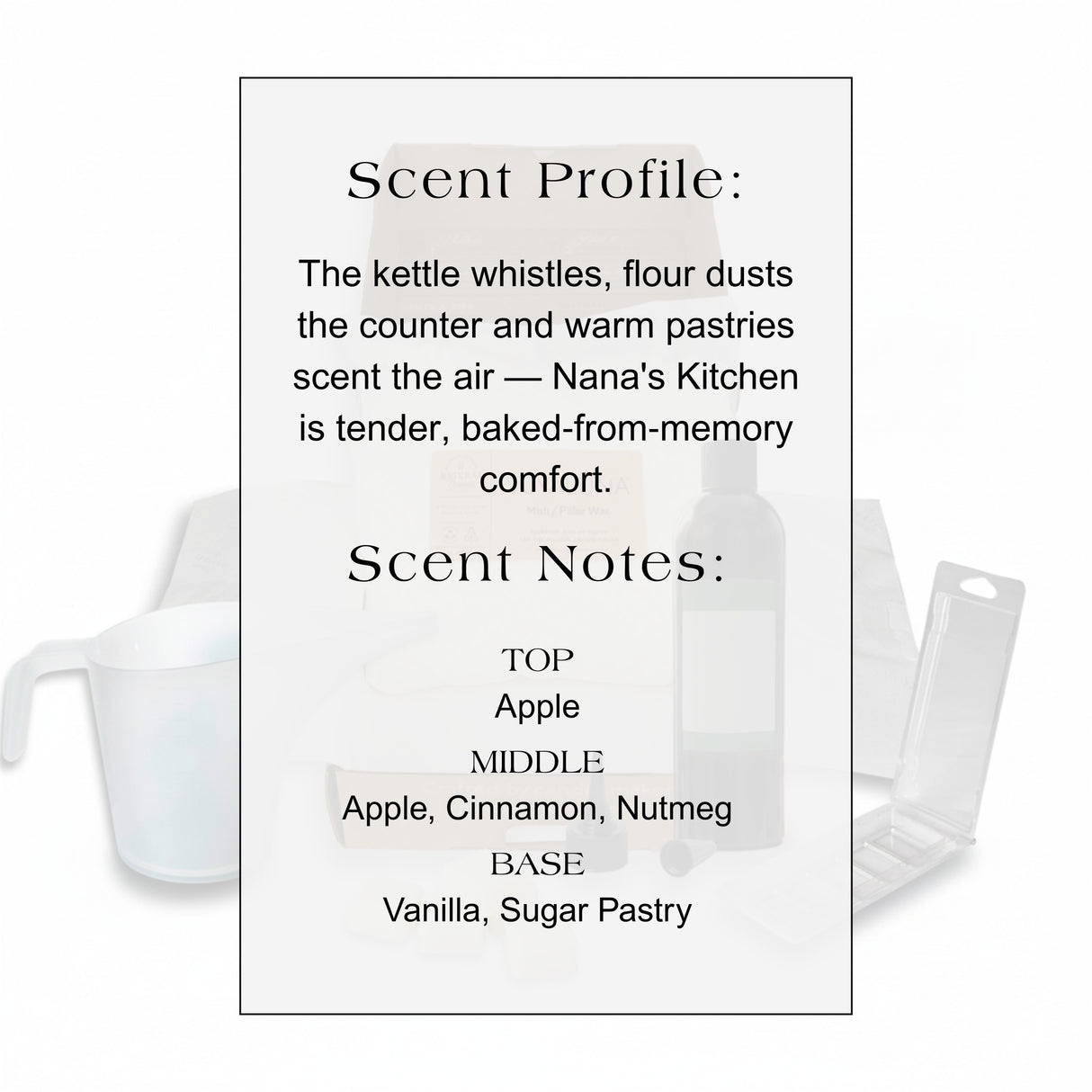 Melt Making Kit - Nana's Kitchen