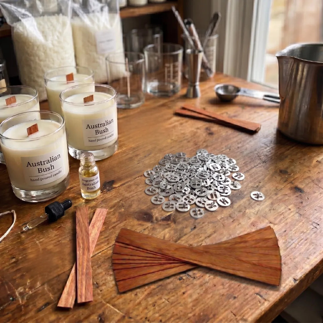 Metal Wick Tabs for Ultimate Wood Wicks