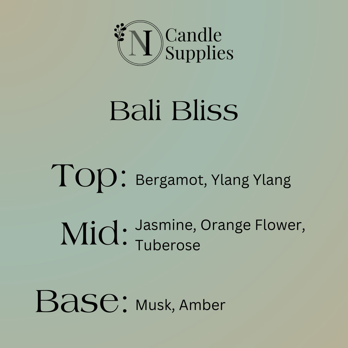 Bali Bliss Fragrance Oil (MOD)