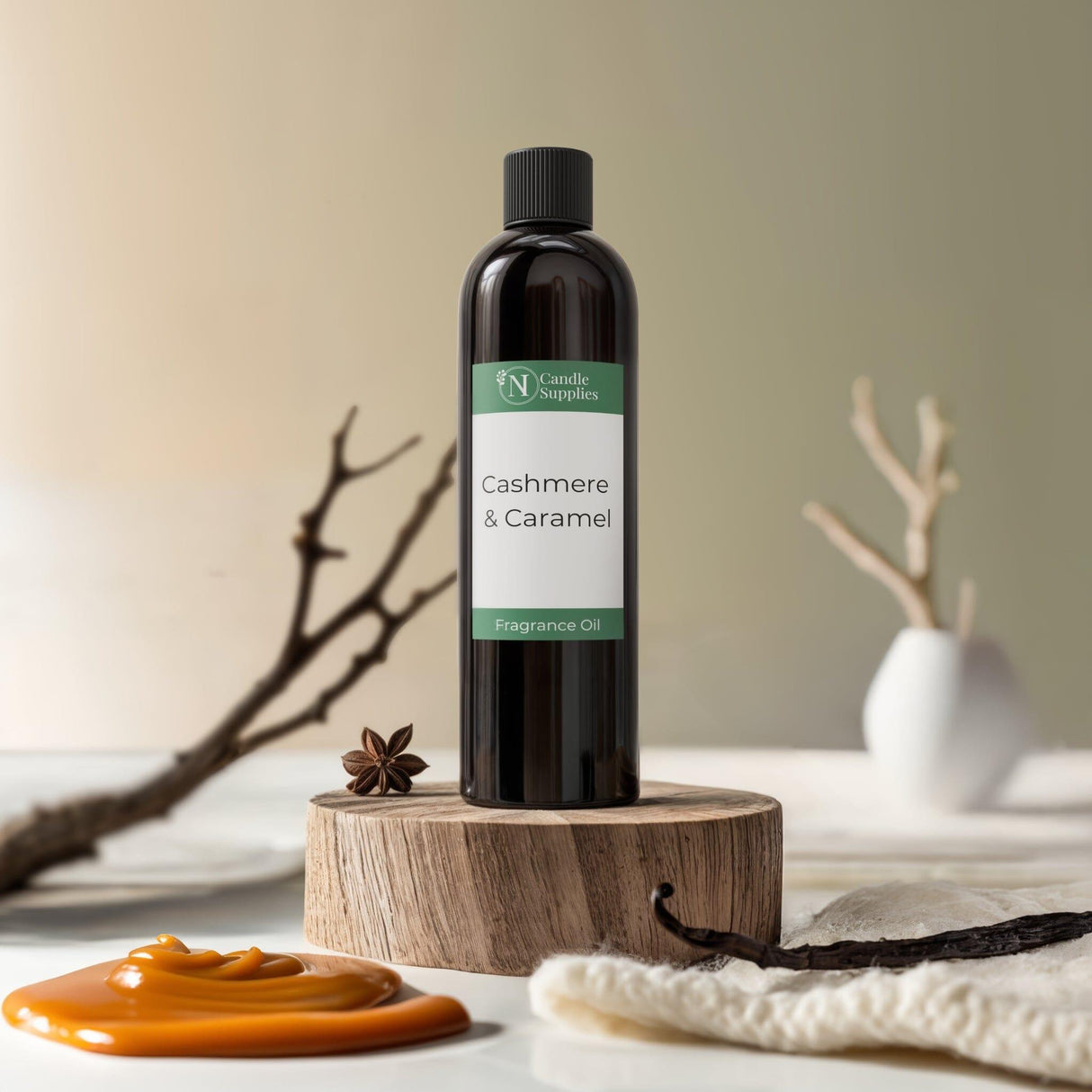 Cashmere & Caramel Fragrance Oil All Fragrance Oils NI Candle Supplies