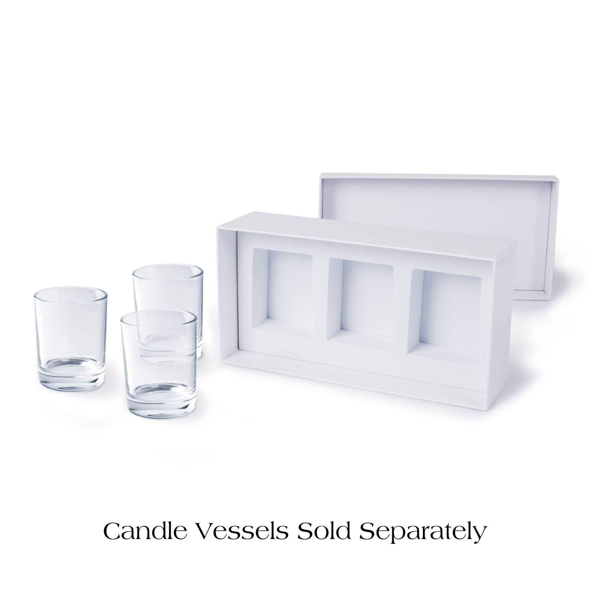 Kimberley Trio Candle BOX (9cl) - White Kimberley Candle Jar NI Candle Supplies