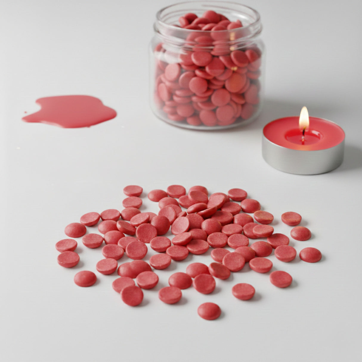 Red Bekro Dye Chips