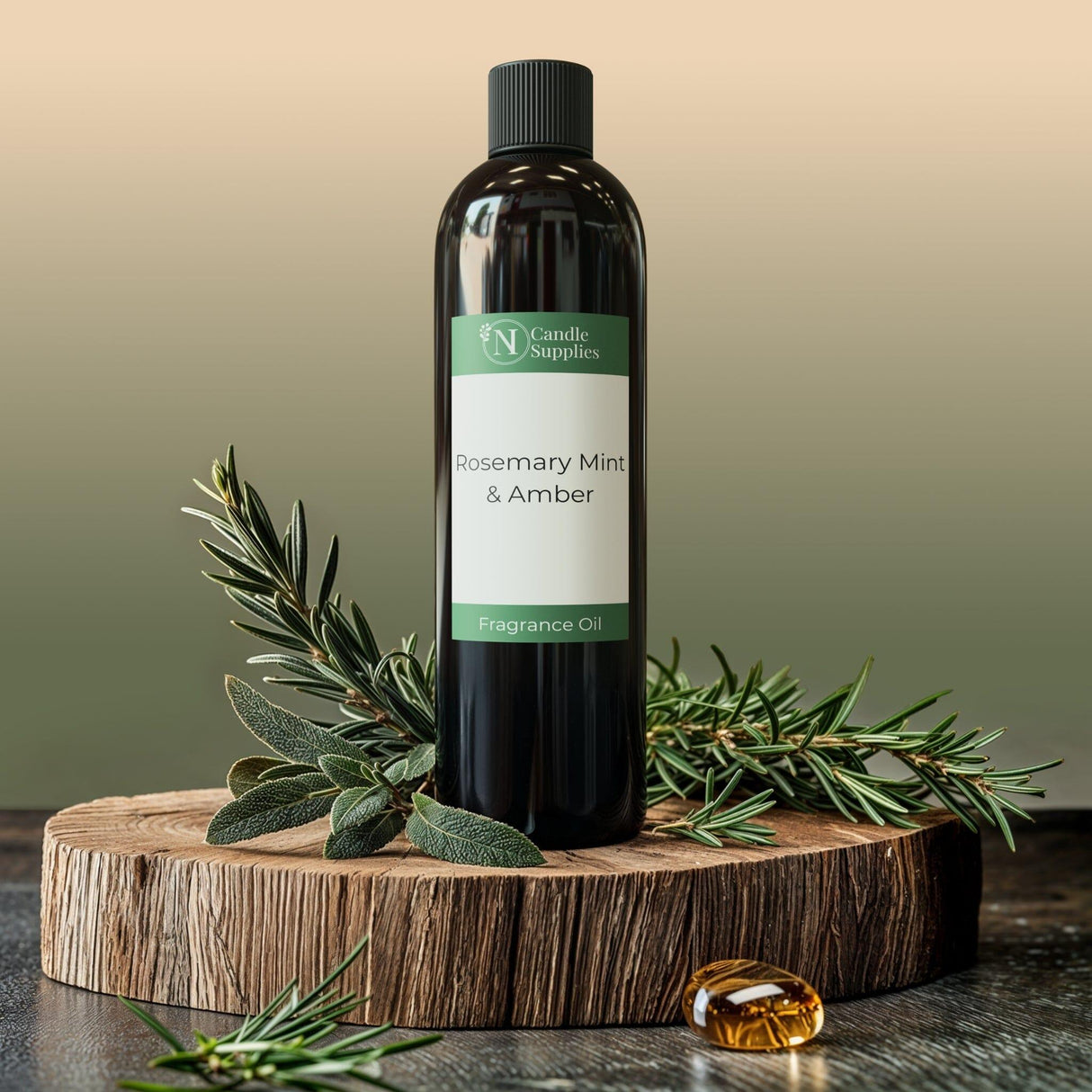 Rosemary, Mint & Amber Fragrance Oil All Fragrance Oils NI Candle Supplies