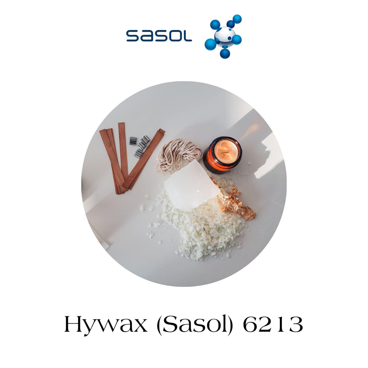 Sasol 6213 Blended Container Wax Paraffin Wax NI Candle Supplies