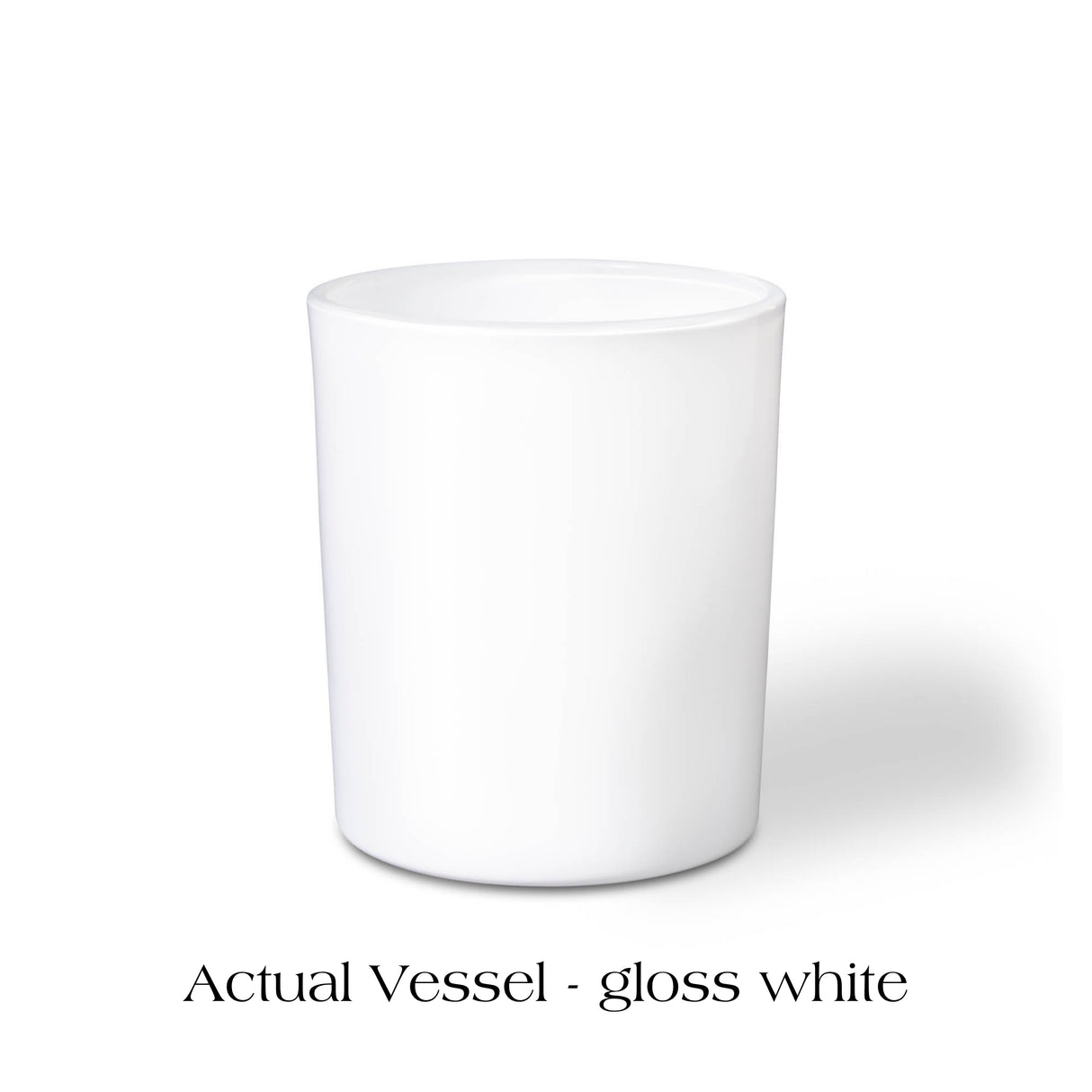 20cl Gloss White Oxford Jar — 6 or 12 Finished Candles