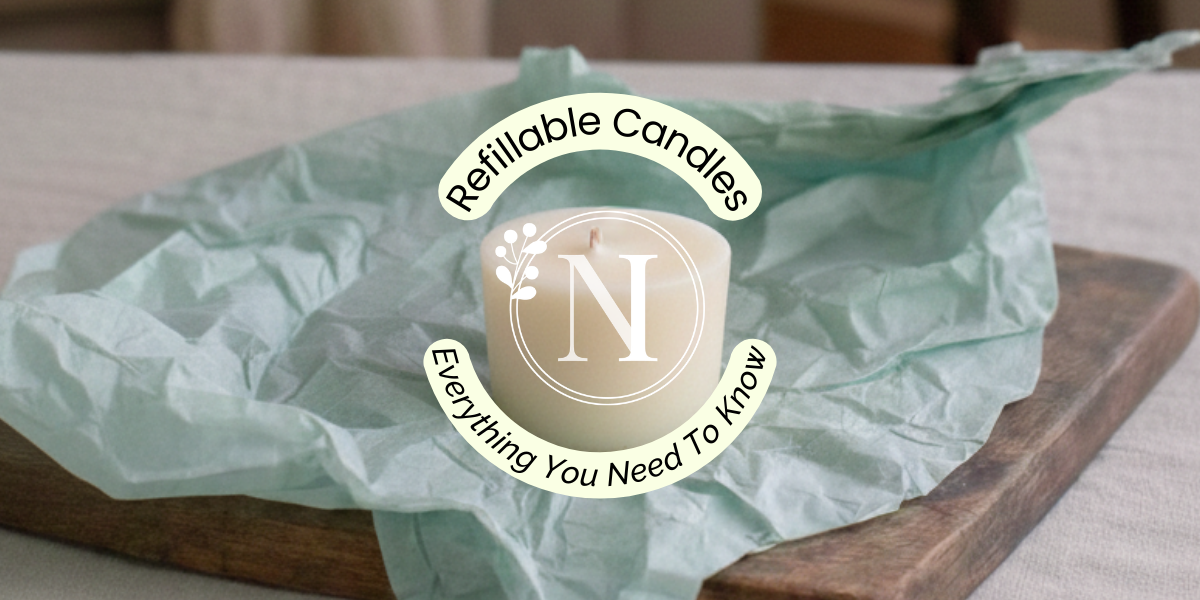 a refillable candle