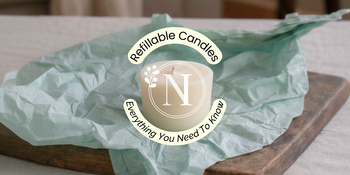 a refillable candle