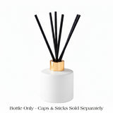 Circular Reed Diffuser BOTTLE - 100ml - Gloss White