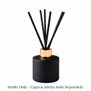 Circular Reed Diffuser BOTTLE - 100ml - Matt Black
