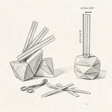 Ultimate Wood Wick .03 — 12.7mm