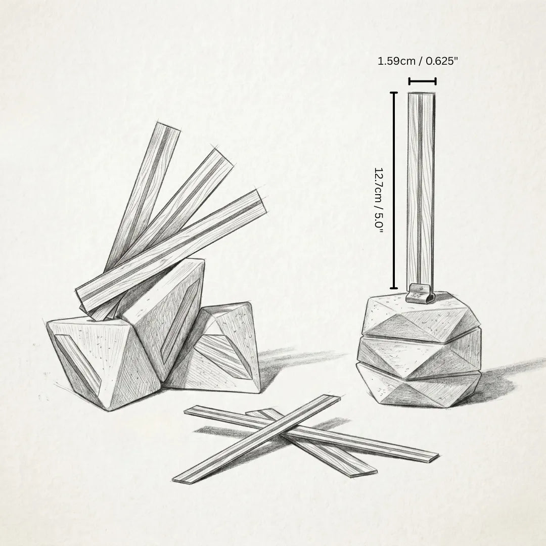 Ultimate Wood Wick .03 — 15.9mm