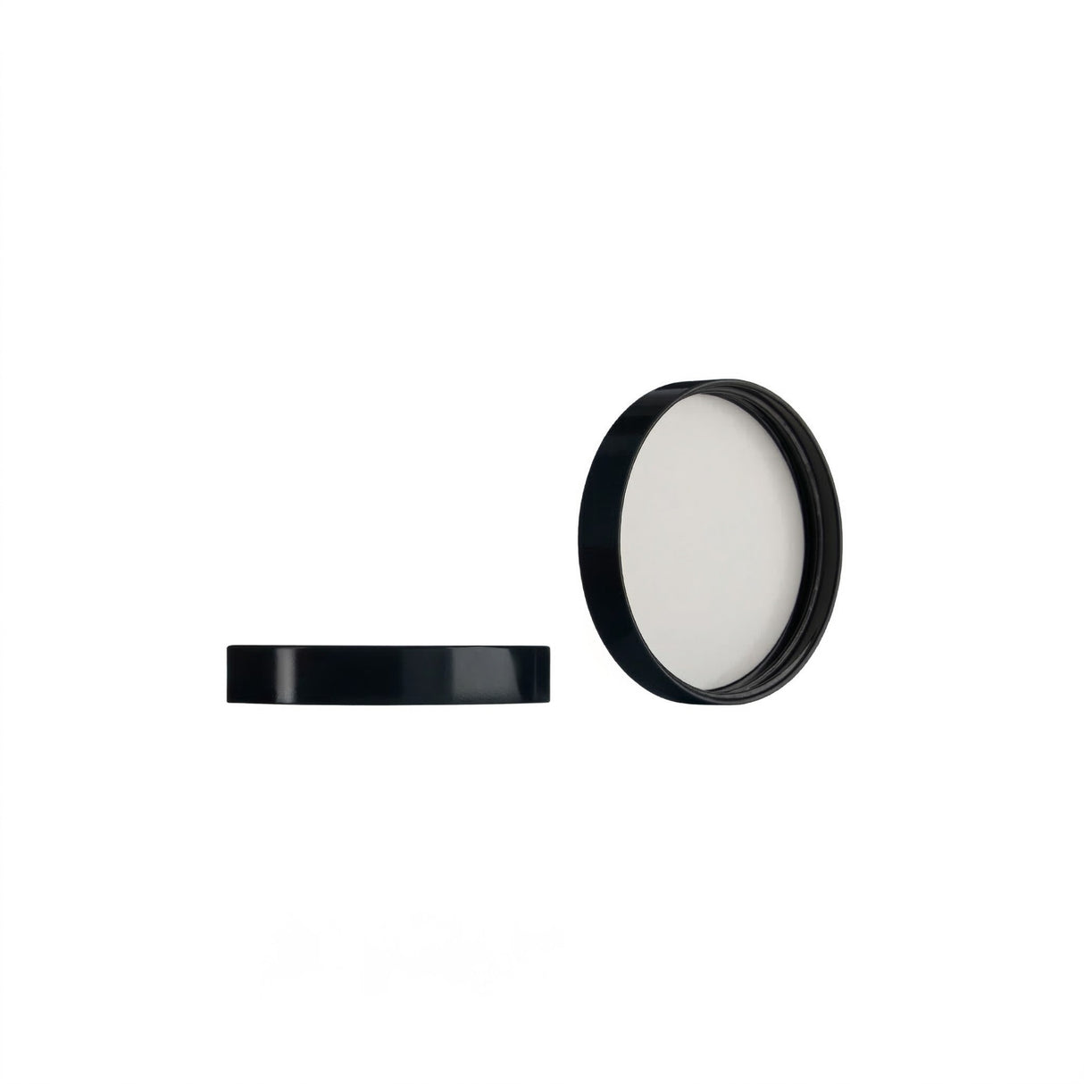 Black Urea Lid — Fits Amber Apothecary Jar — 180ml