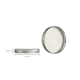 Gold Aluminium Lid — Fits Amber Apothecary Jar — 180ml