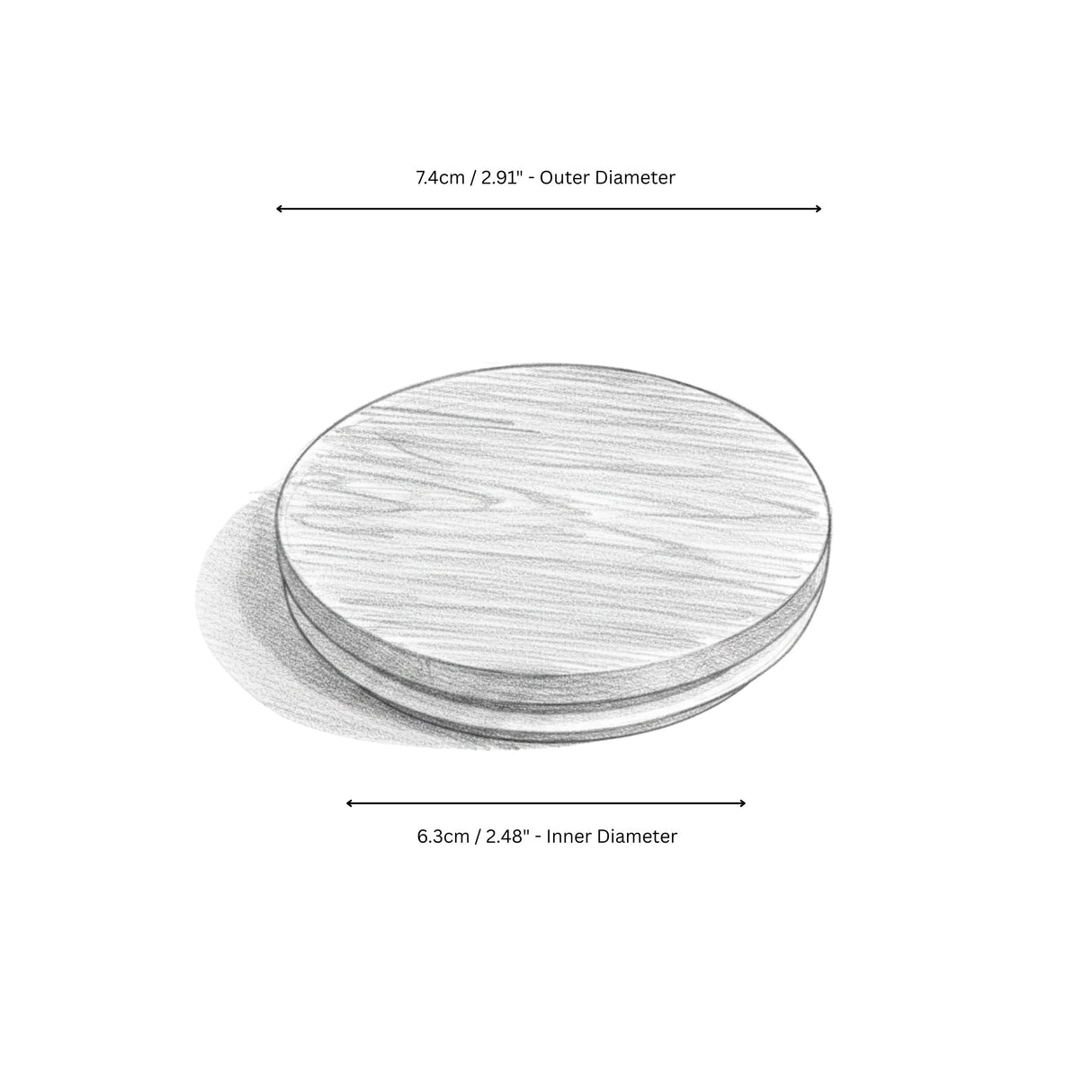 Medium Timber Lid for 20cl Oxford
