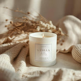 30cl Gloss White Kimberley Jar — 6 or 12 Finished Candles
