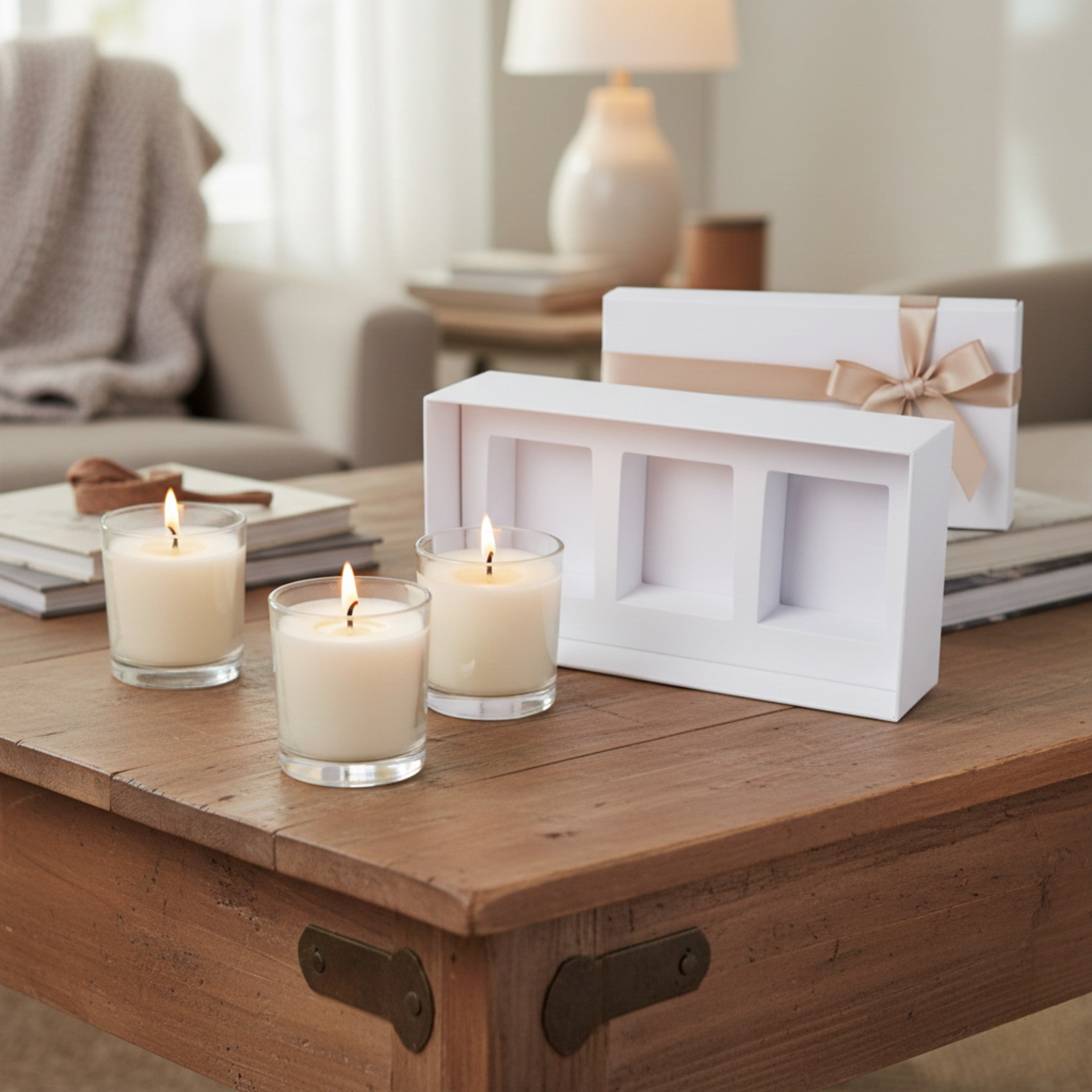 nuri candle 3点セット 9cl-clear-kimberley-trio-box-