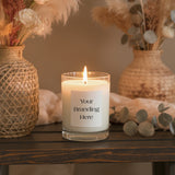 9cl Clear Kimberley Jar — 6 or 12 Finished Candles