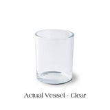 9cl Clear Kimberley Jar — 6 or 12 Finished Candles