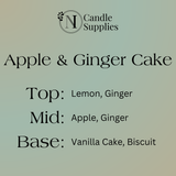 Apple & Ginger Cake Fragrance Oil