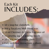 Melt Making Kit - Chestnuts & Cocoa