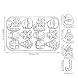 Christmas Silicone Mould — 14‑Cavity Festive Icons