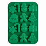 Christmas Silicone Mould — 14‑Cavity Festive Icons