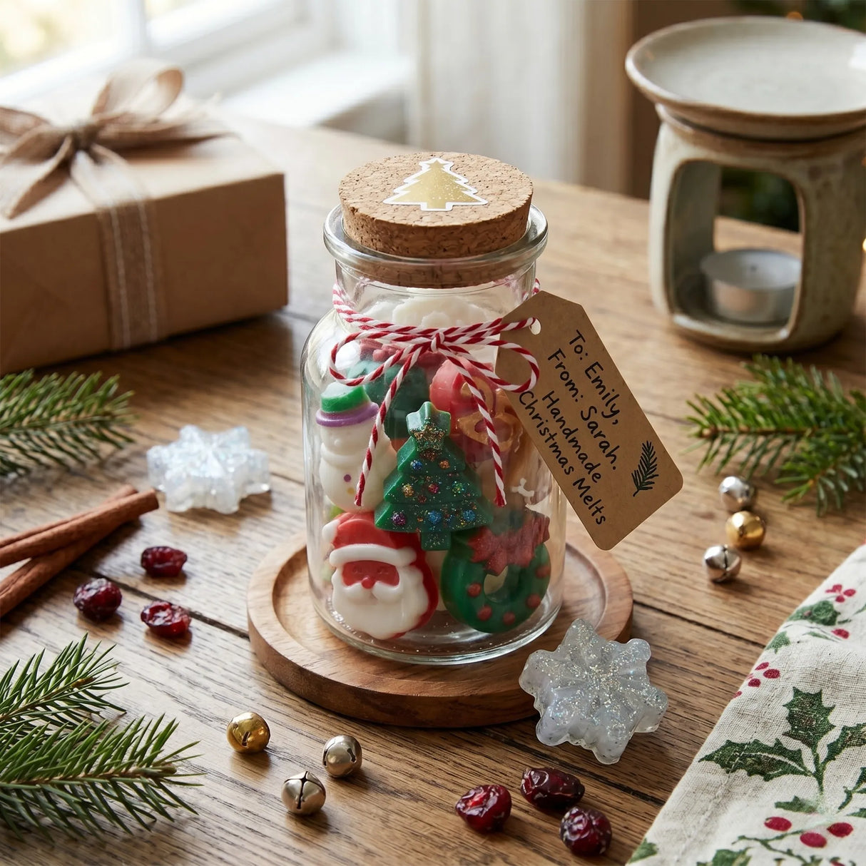 Christmas Silicone Mould — 25‑Cavity Festive Shapes