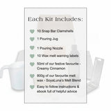 Melt Making Kit - Creamy Cinnamon