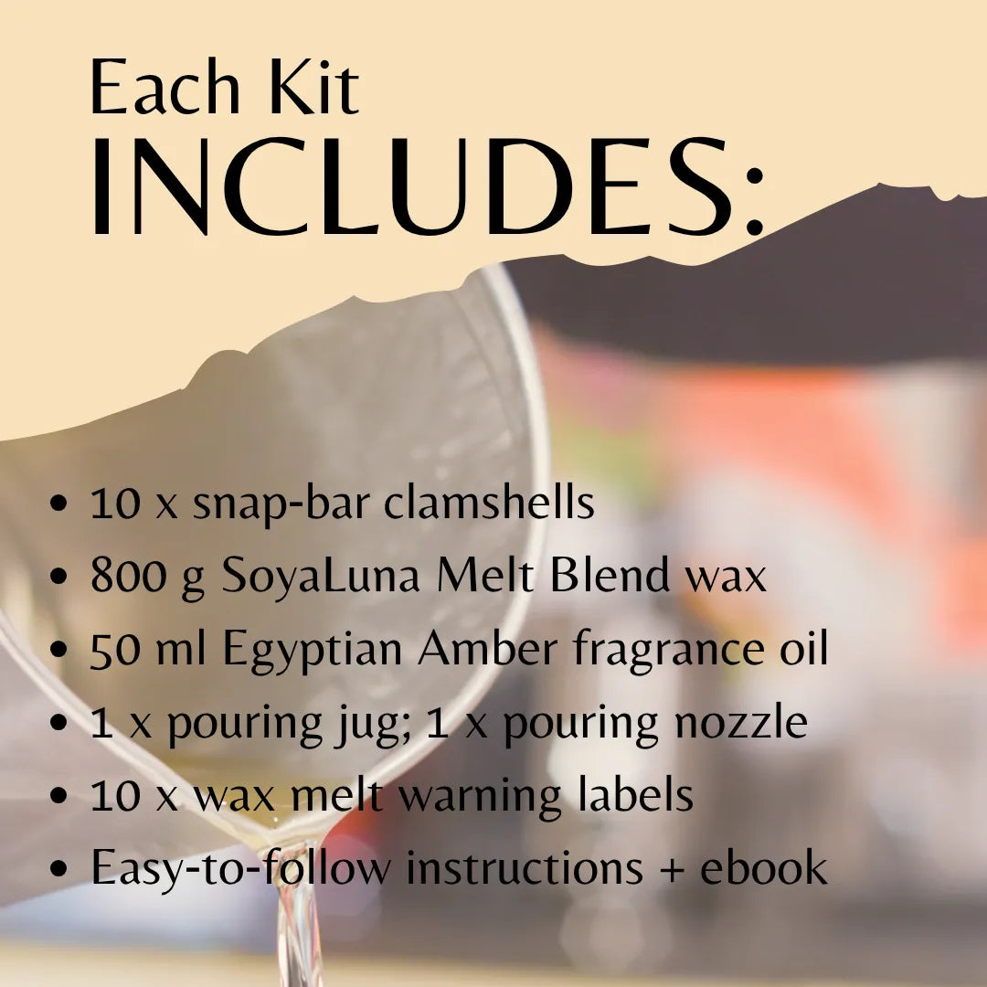 Melt Making Kit - Egyptian Amber