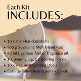 Melt Making Kit - Egyptian Amber