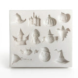 Halloween Silicone Mould — Assorted Spooky Shapes