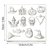 Halloween Silicone Mould — Assorted Spooky Shapes