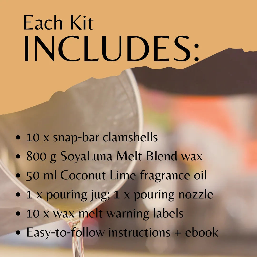 Melt Making Kit - Coconut Lime