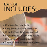 Melt Making Kit - Coconut Lime