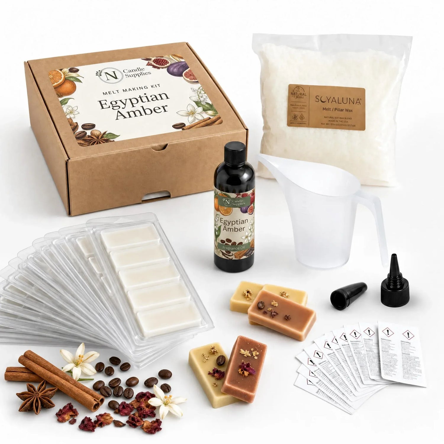 Melt Making Kit - Egyptian Amber