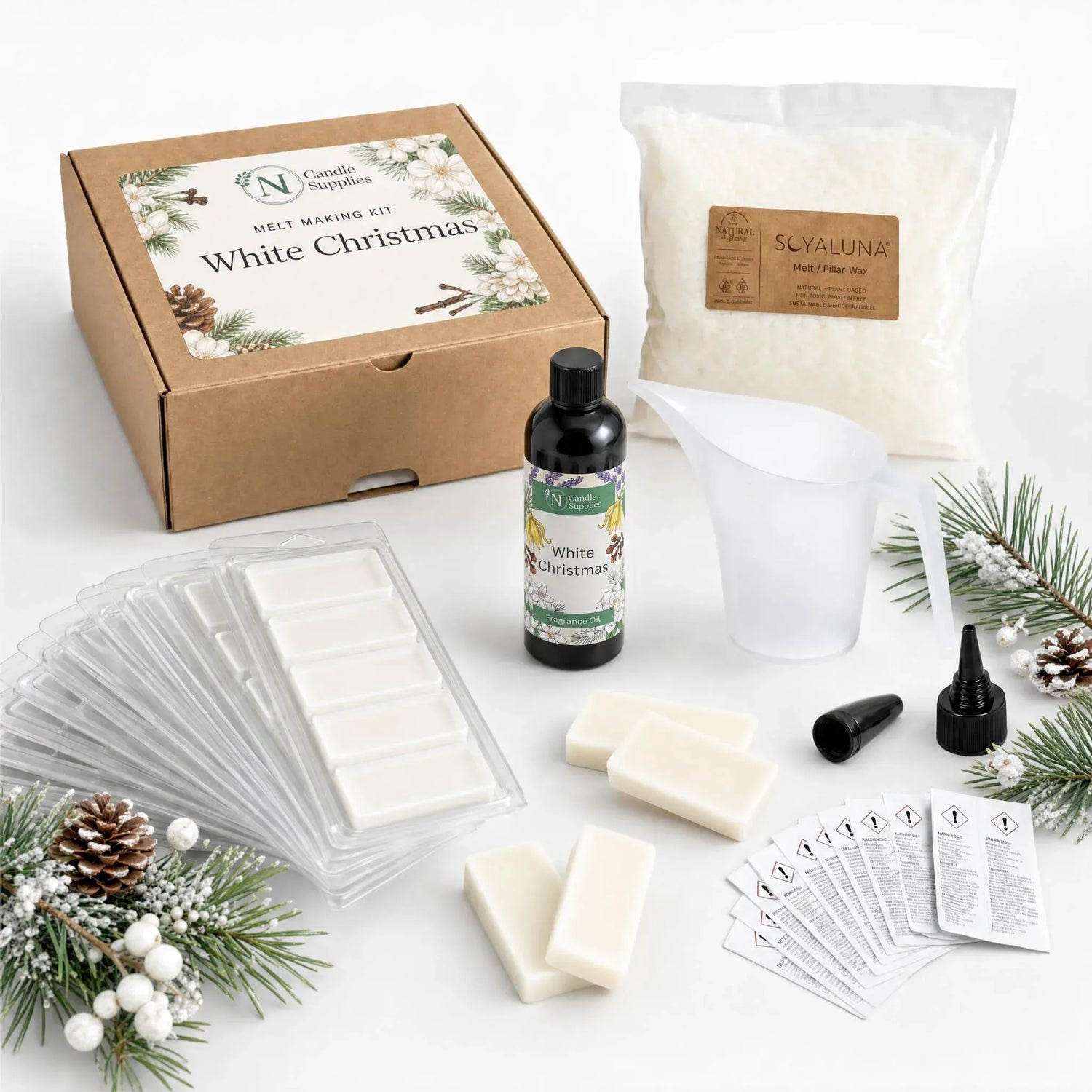 Melt Making Kit - White Christmas