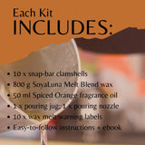 Melt Making Kit - Spiced Orange