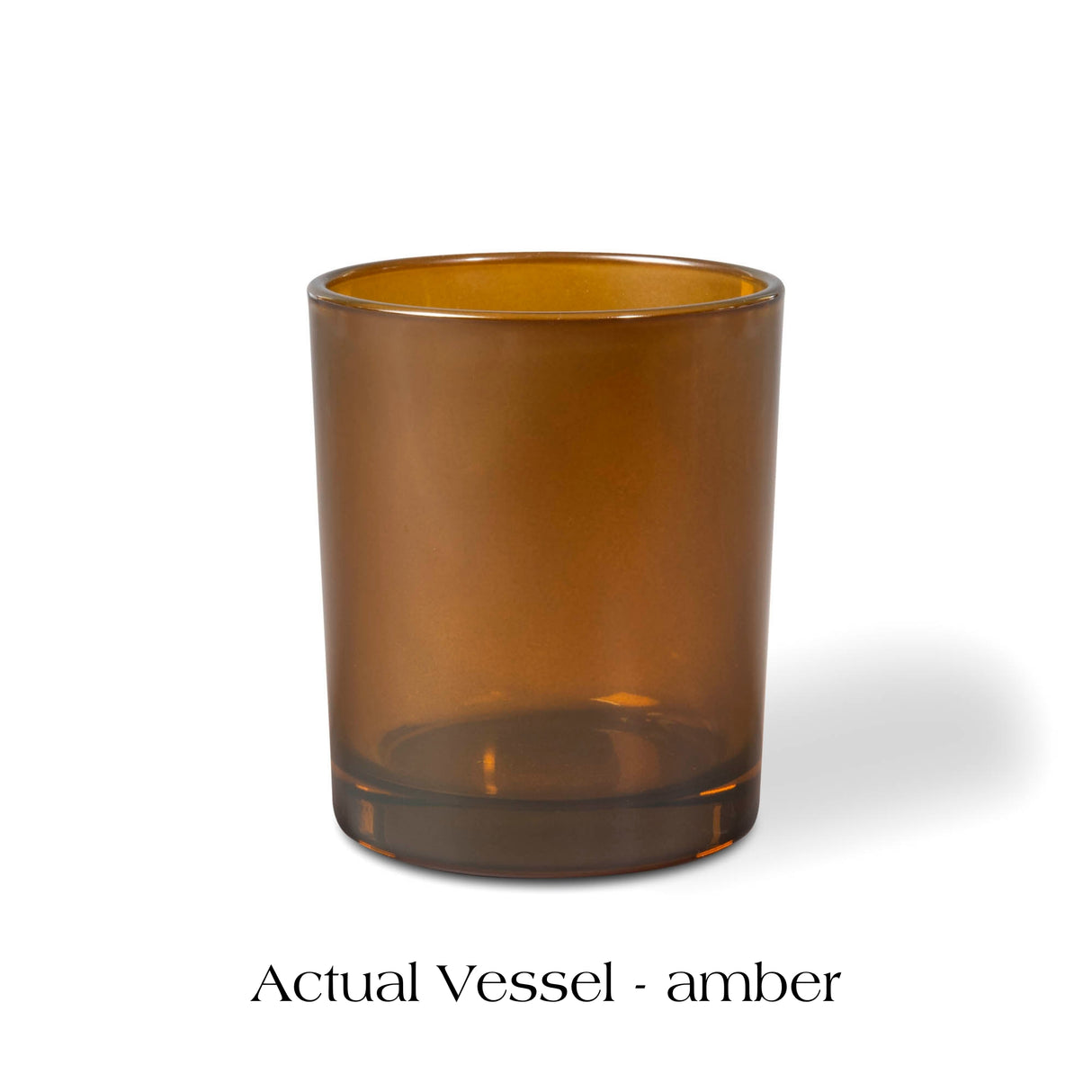 20cl Amber Oxford Jar — 6 or 12 Finished Candles