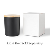 20cl Oxford Candle Jar (MEDIUM) - Matt Black