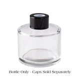 Circular Reed Diffuser BOTTLE - 100ml - Clear Reed Diffuser Bottles & Caps NI Candle Supplies 