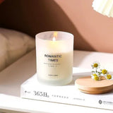 20cl Frosted Oxford Jar — 6 or 12 Finished Candles