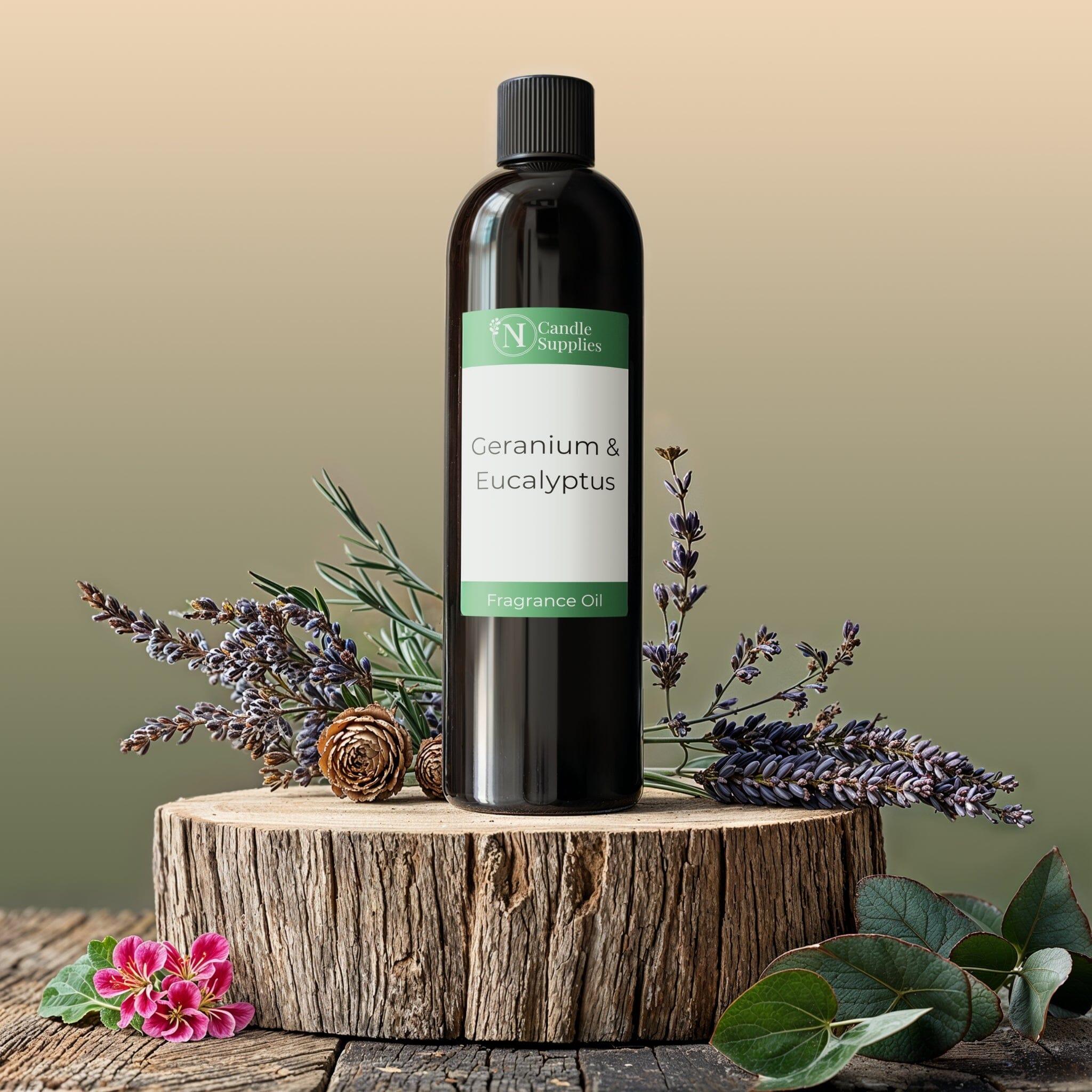 Geranium & Eucalyptus Oil - Calming Home Fragrance – NI Candle