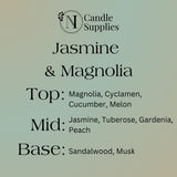 Jasmine & Magnolia Wax Melt Sample